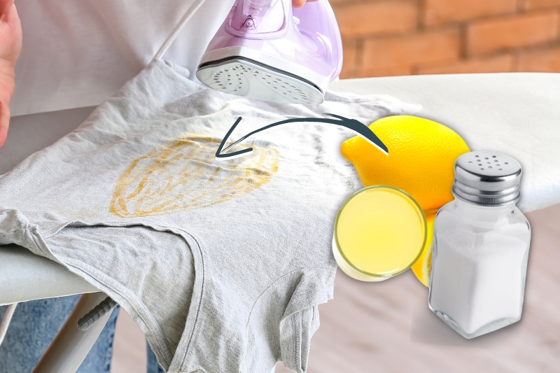 How Do You Remove Iron Stains from Clothes