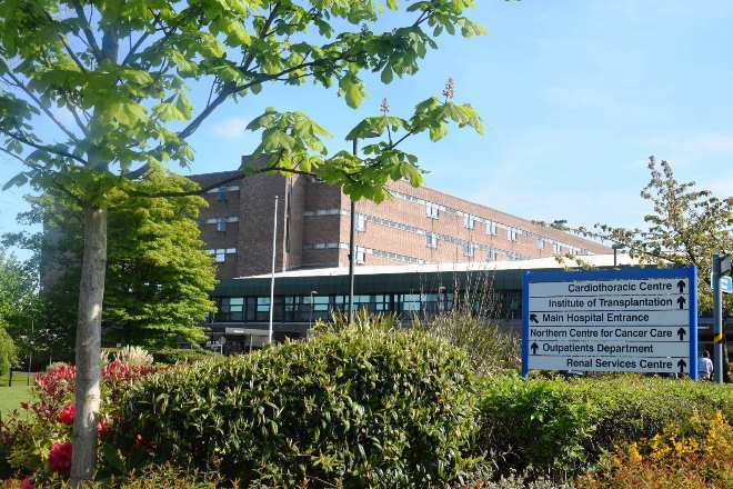 Freeman Hospital Freeman Road High Heaton Newcastle Upon Tyne