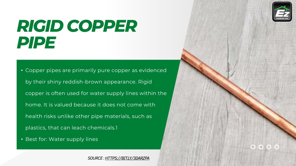 Rigid Copper Drinking Water