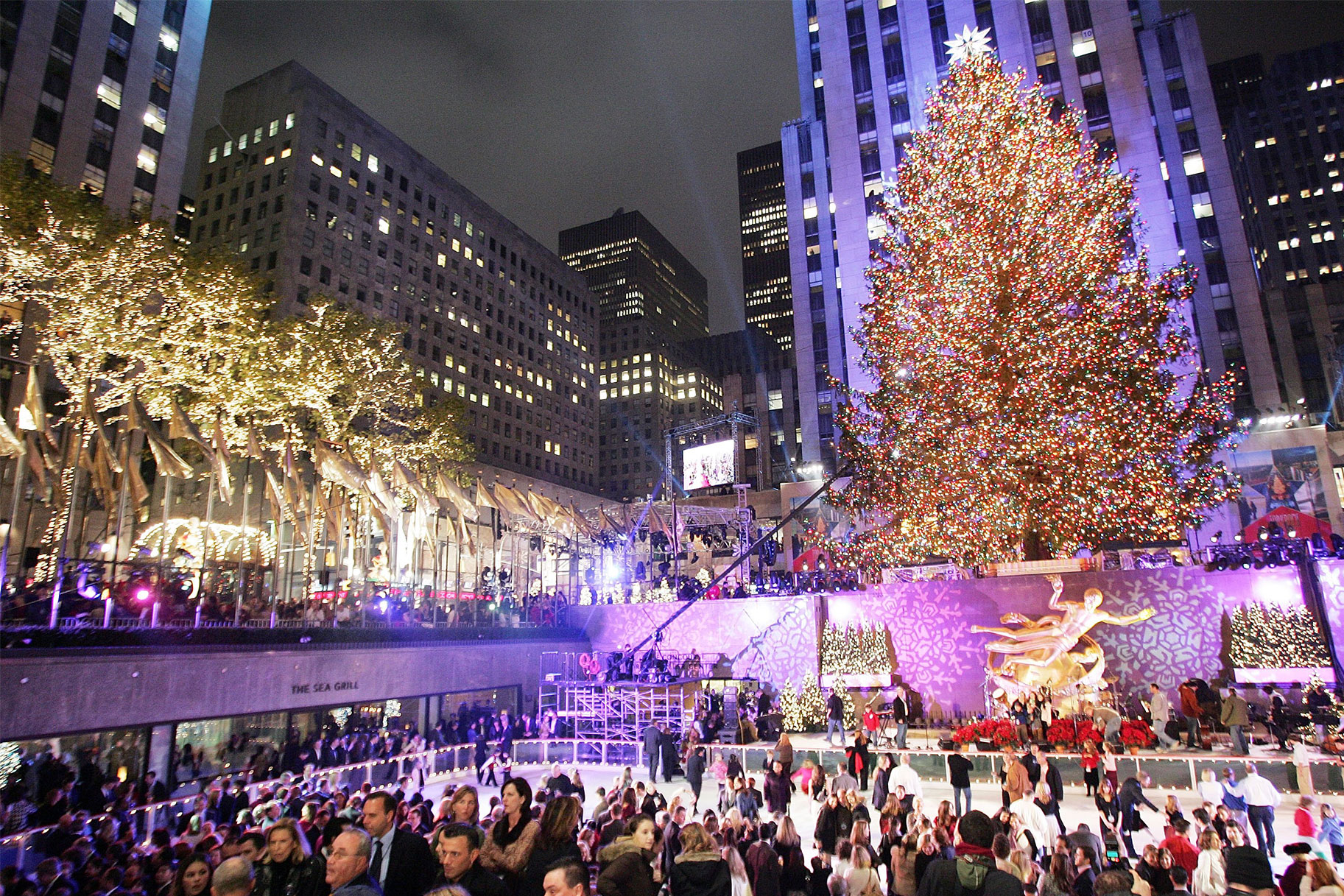 When Do Christmas Lights Go up in New York