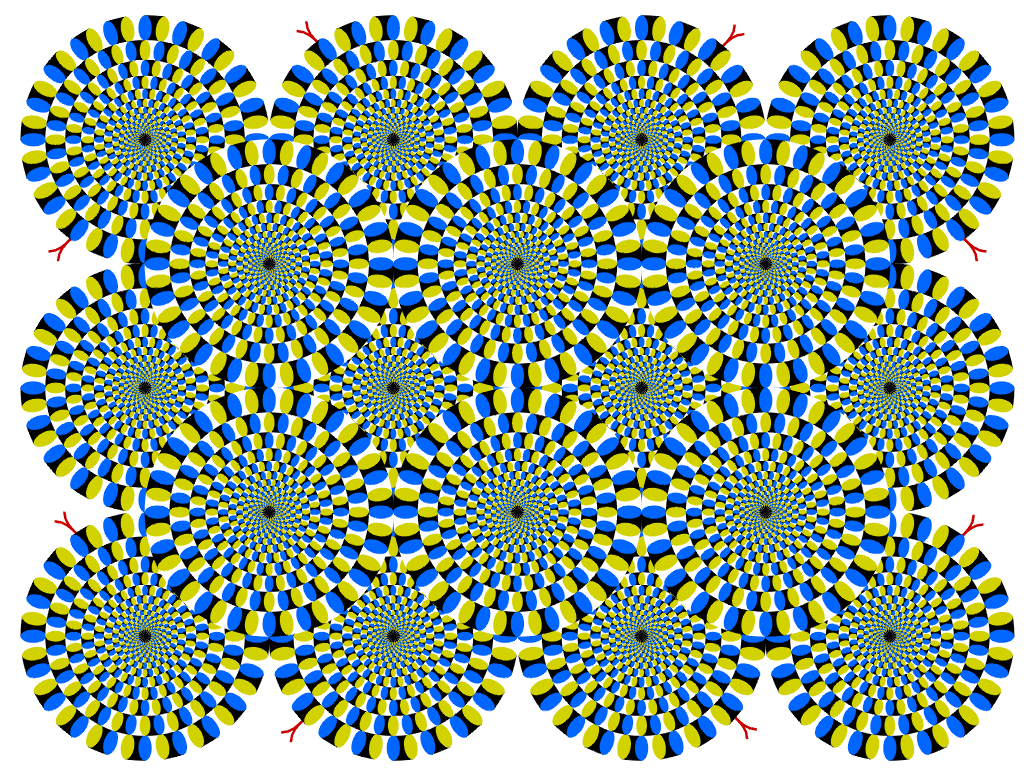 なぜ静止画が動く？目の錯覚アートの正体と簡単トリックの全貌