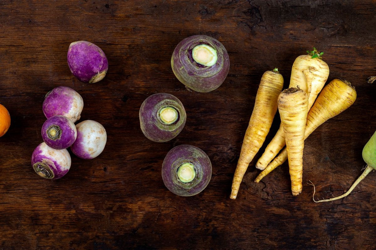 Rutabaga vs Turnip vs Parsnip