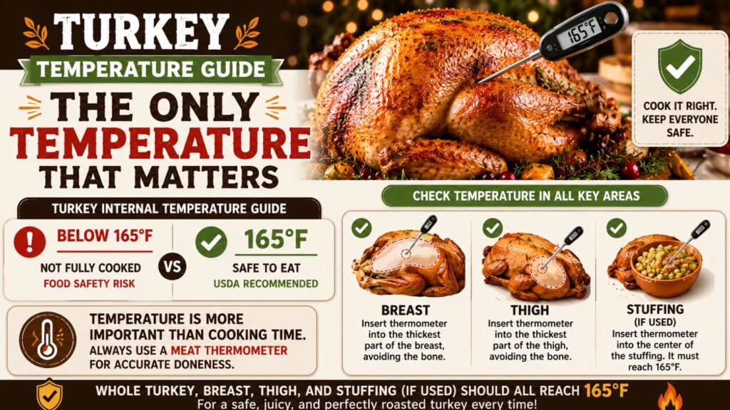 Internal Temperature of Turkey Roast