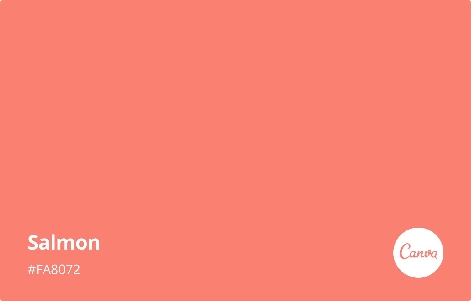 What Color Is a Salmon