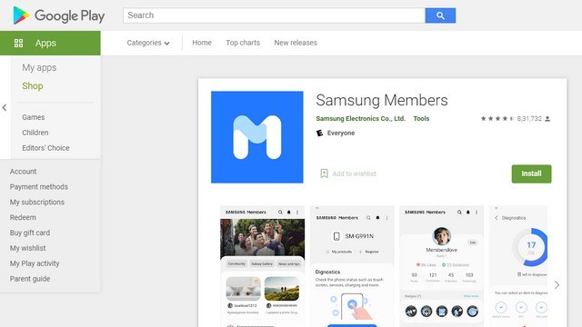 Samsung Members App Download