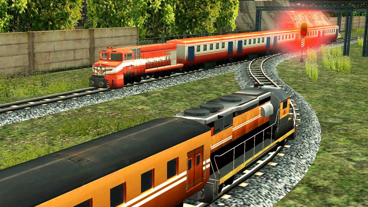Train Racing Games 3D 2 Player