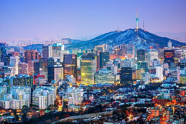 Main City in South Korea