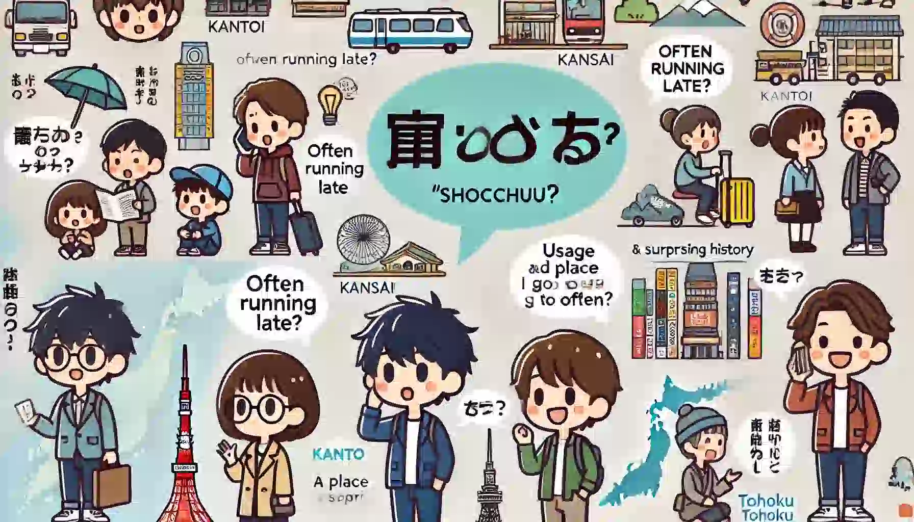 「しょっちゅう」は方言？意外な語源と全国の言い換え表現を追究