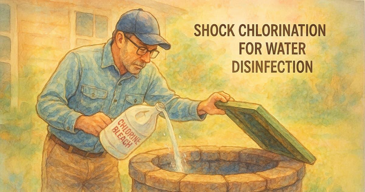 How to Shock Chlorinate a Well