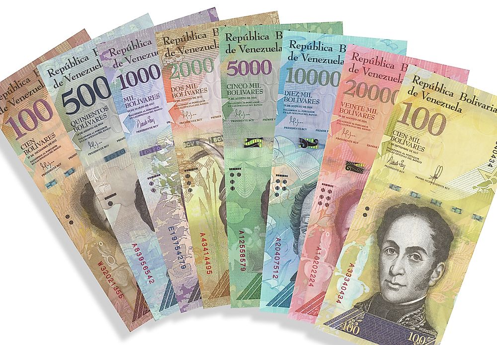 Currency for Venezuela