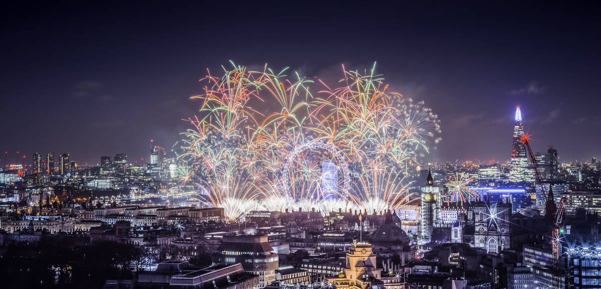Primrose Hill London New Year's Eve