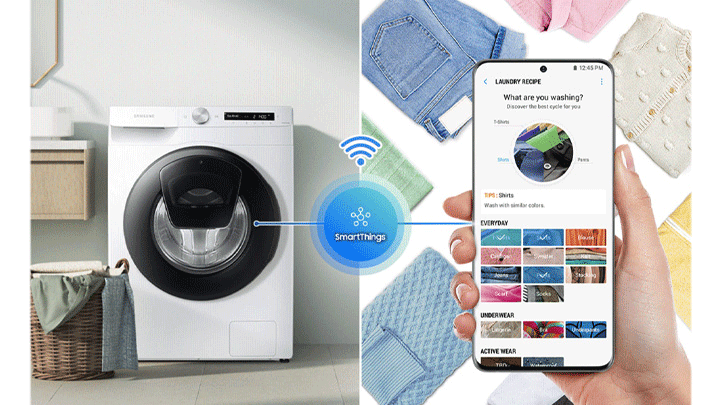 Samsung App for Washer and Dryer