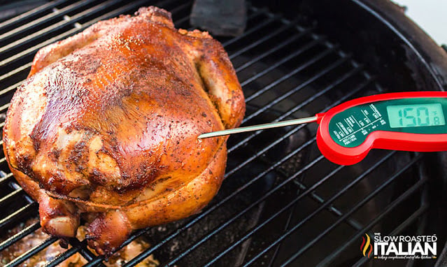 Smoked Whole Chicken Temperature
