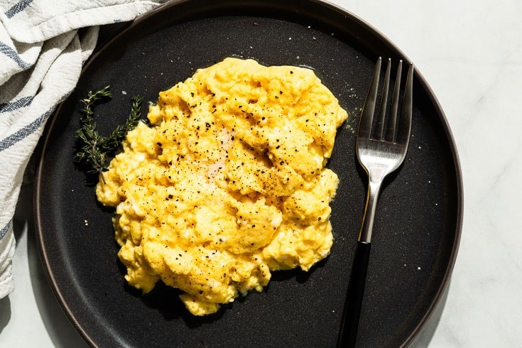 Sous Vide Scrambled Eggs
