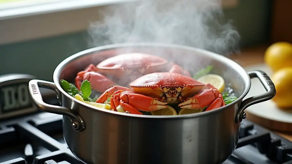 How Long to Steam a Dungeness Crab