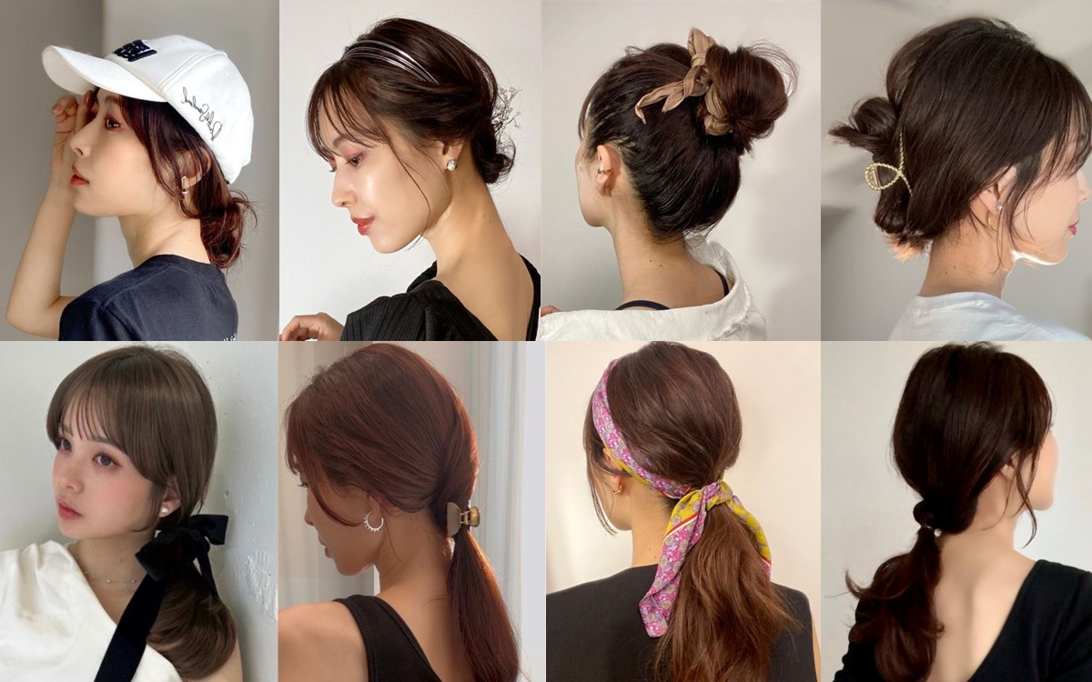 夏のロングヘアアレンジ決定版！汗・湿気に負けない崩れないまとめ髪