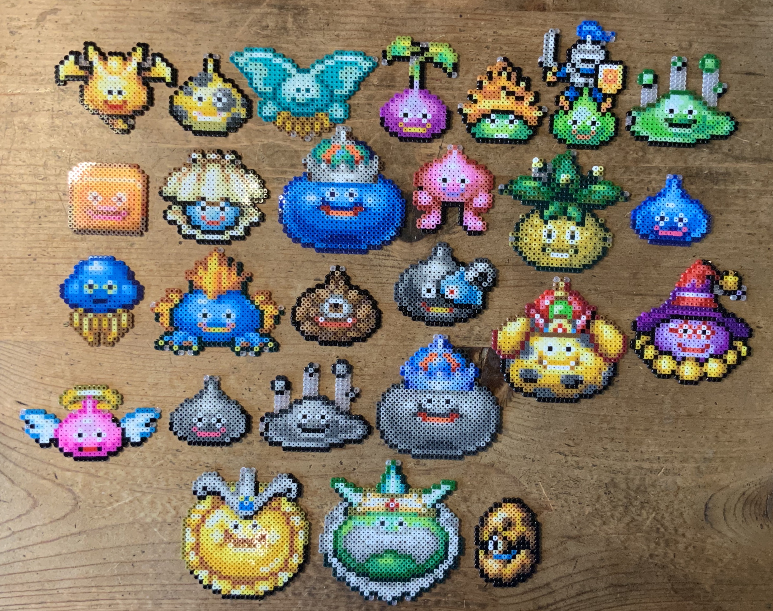 ドラクエのアイロンビーズ図案＆作り方！ドット絵再現の極意
