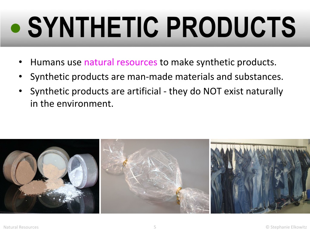 How Do These Synthetic Products Benefit Society