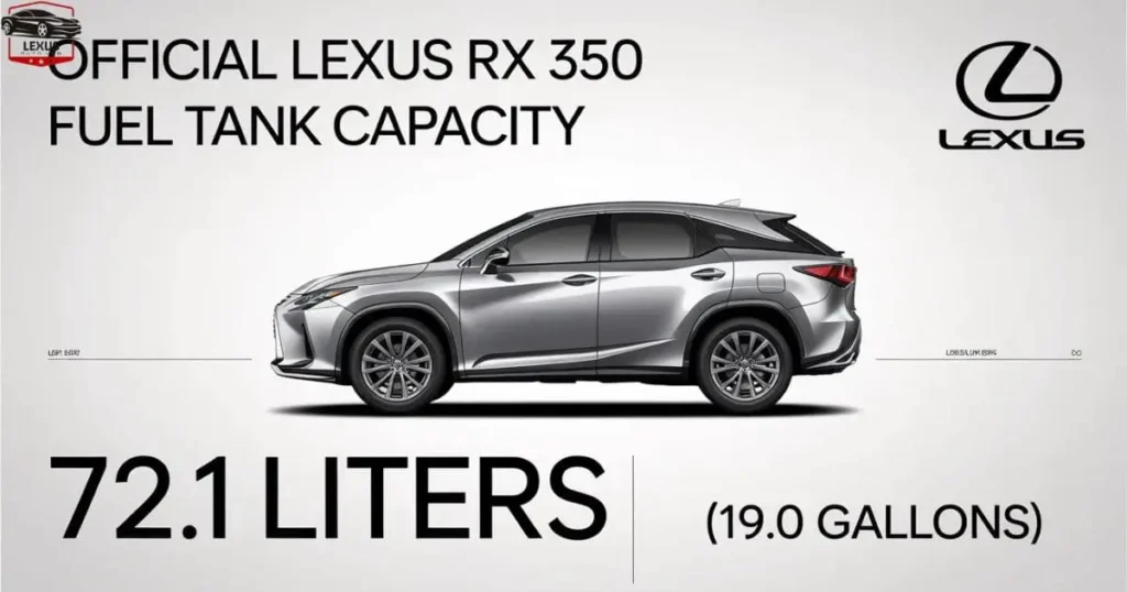 Lexus Rx 350 Fuel Capacity