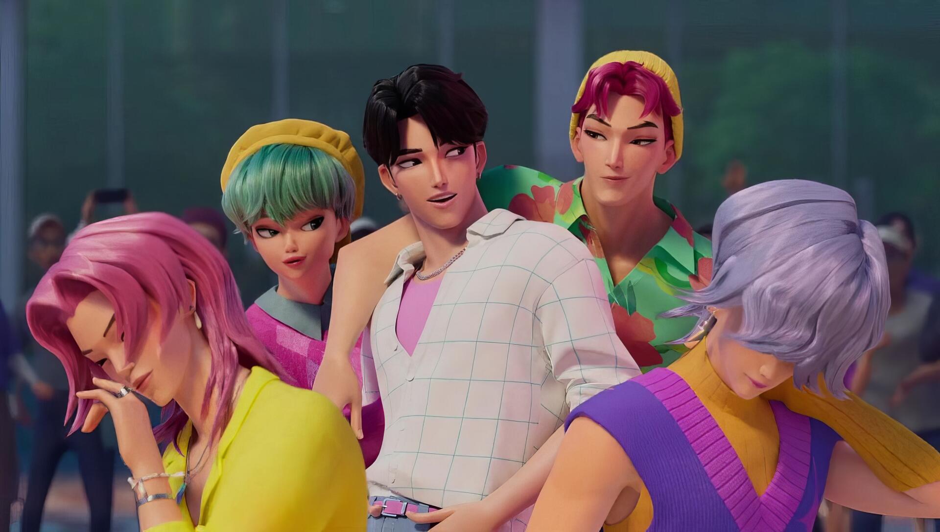 Kpop Demon Hunters Background Saja Boys
