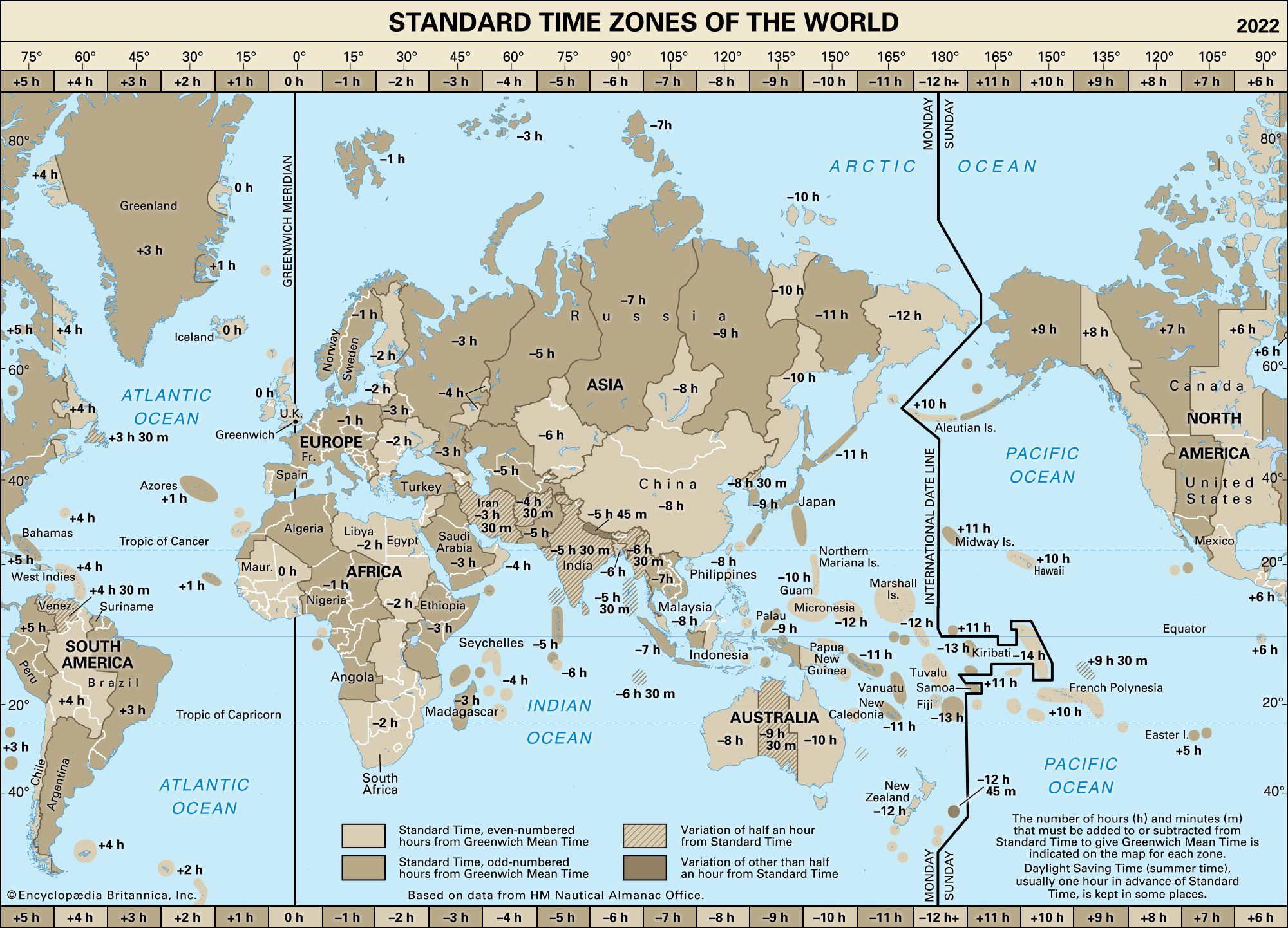 Pacific Standard Time and Gmt