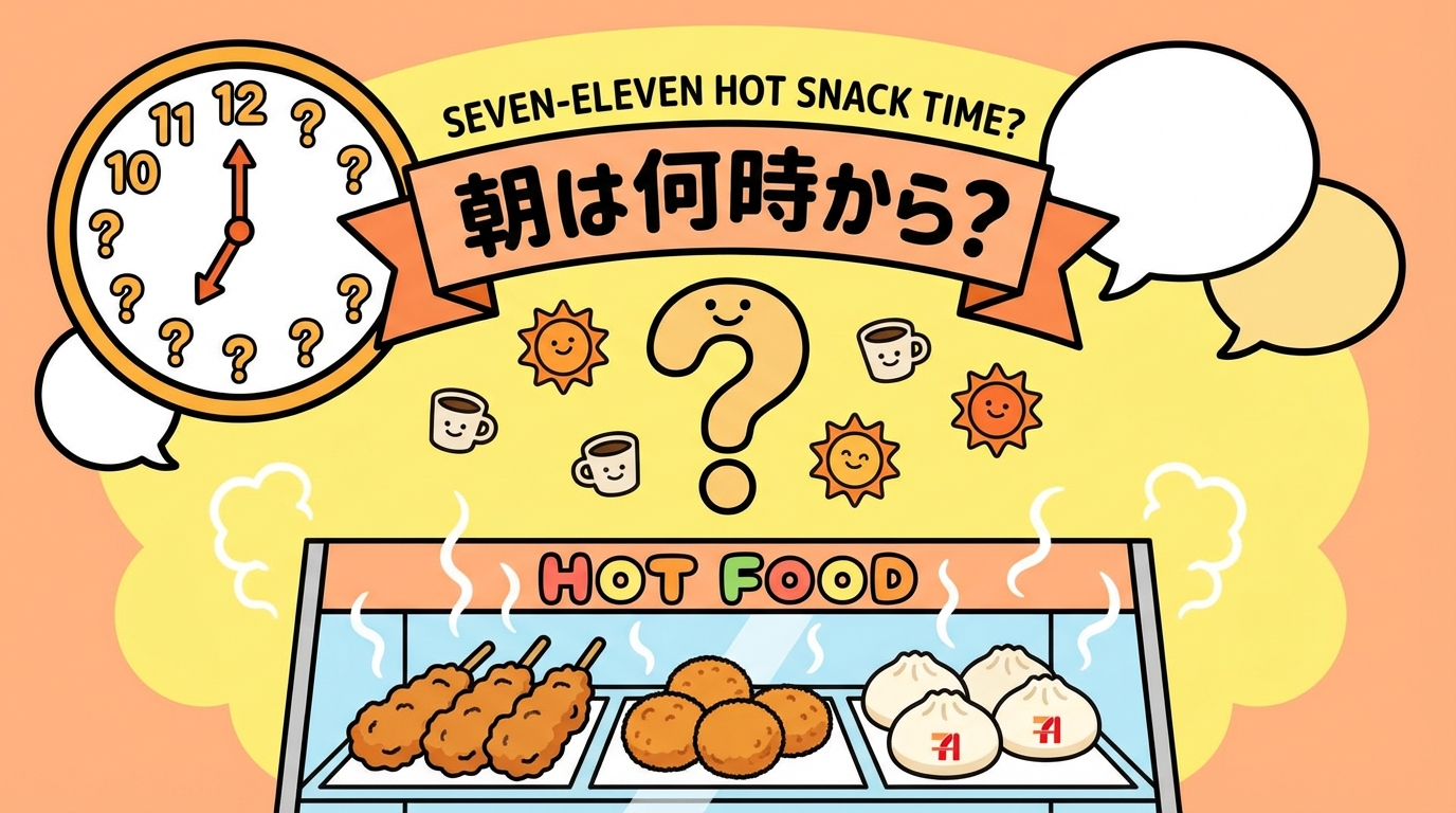 セブンの揚げ物は何時から？朝の販売開始と揚げたて注文の裏ワザ