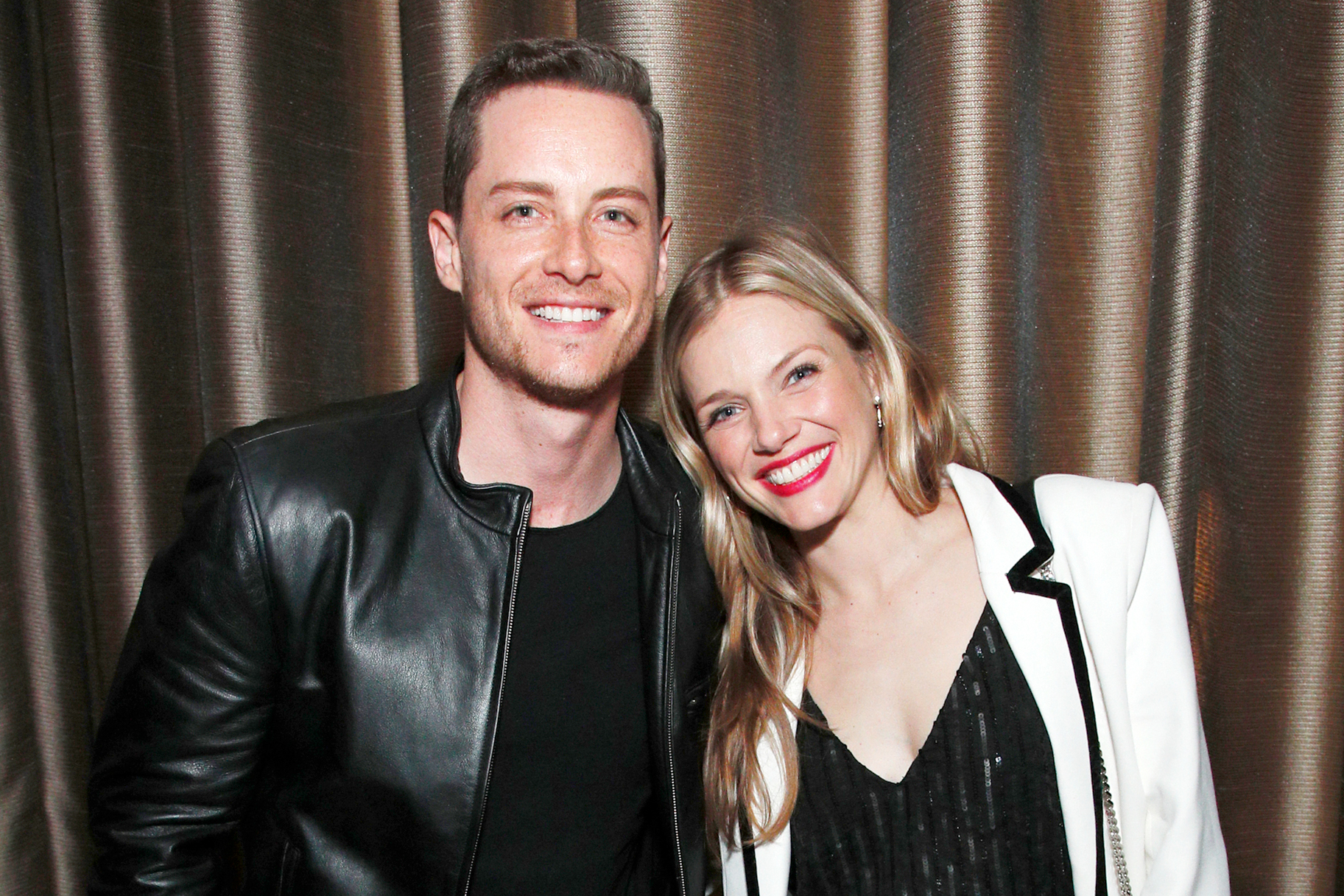 Jesse Lee Soffer and Tracy Spiridakos