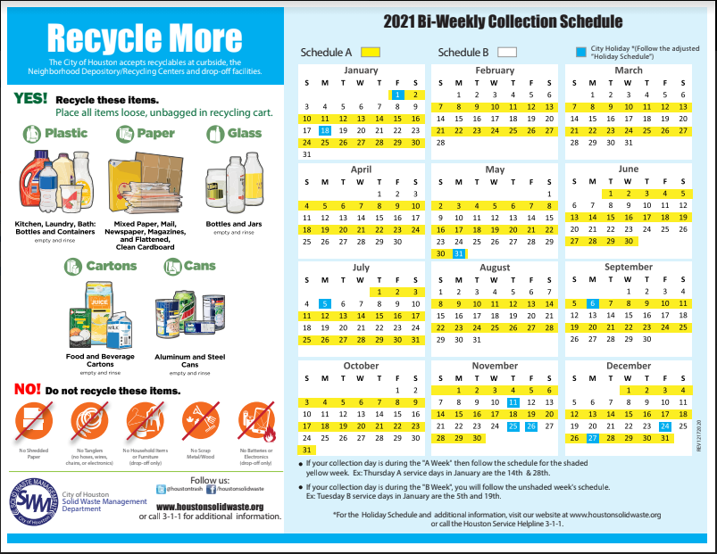 City of Broken Arrow Trash Pickup Schedule