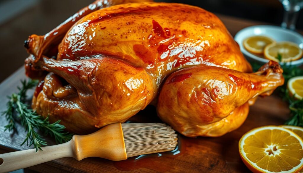 Basting a Smoked Turkey