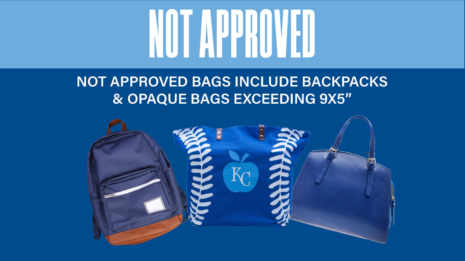 Kc Royals Bag Policy 2026
