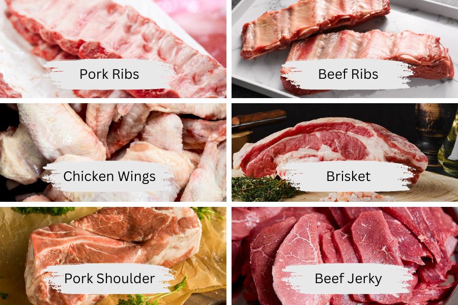 Different Meats to Smoke