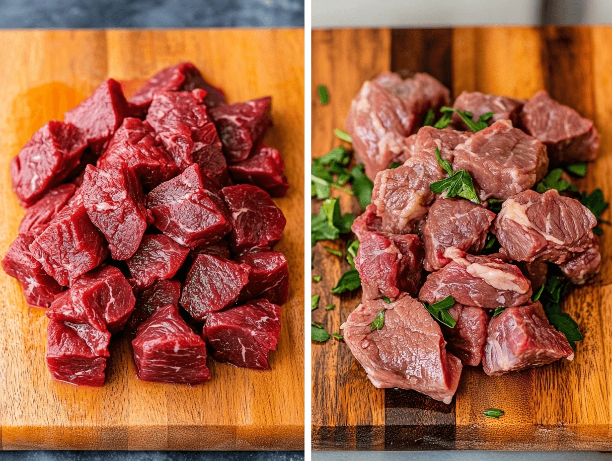 Are Beef Tips the Same as Stew Meat