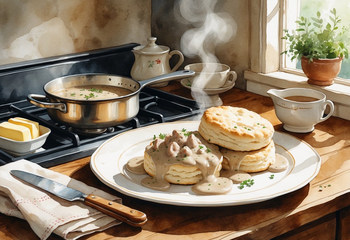 How to Reheat Biscuits and Gravy