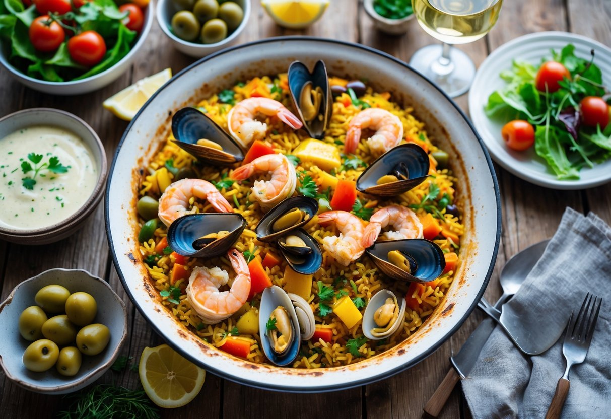 What Can You Serve with Paella