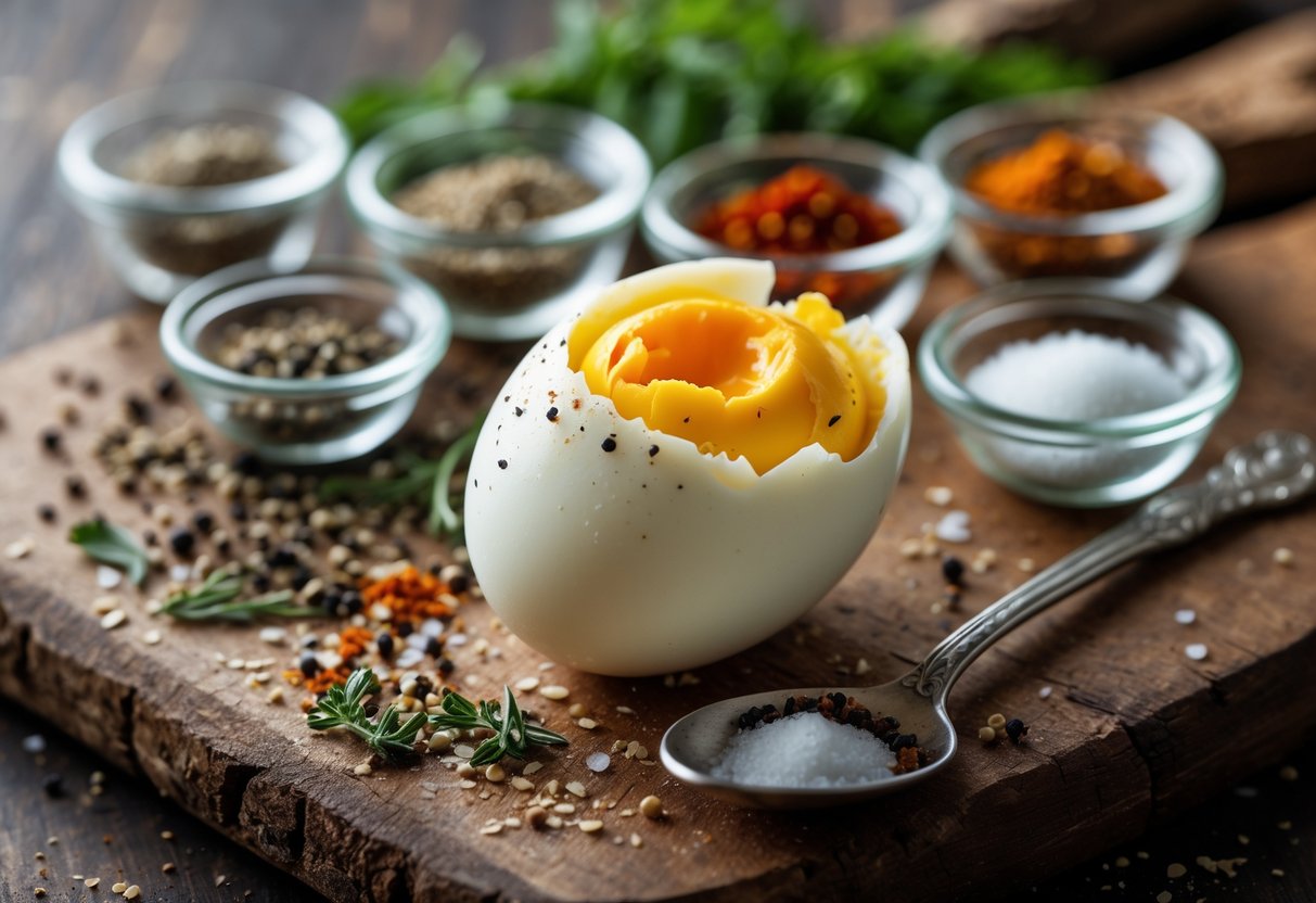 Best Seasonings for Hard Boiled Eggs