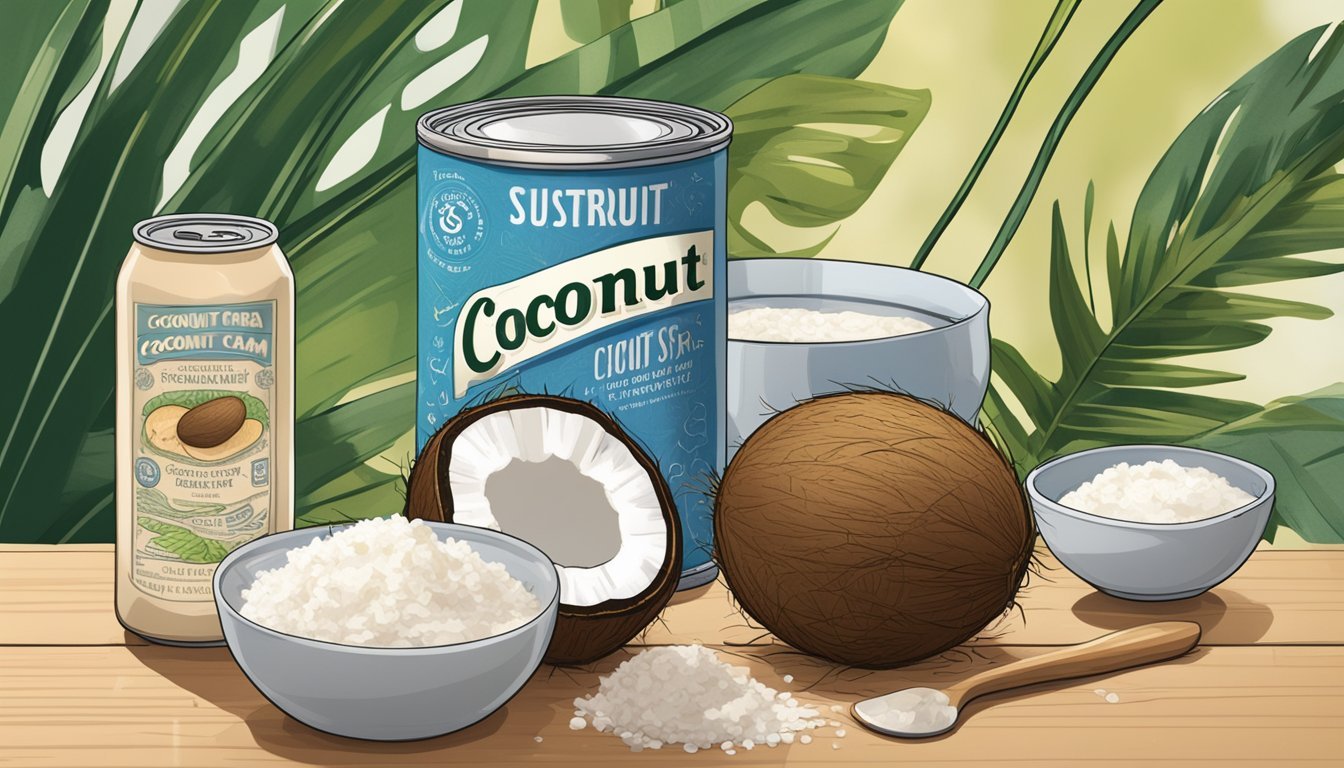 How to Substitute Coconut Cream for Coconut Milk