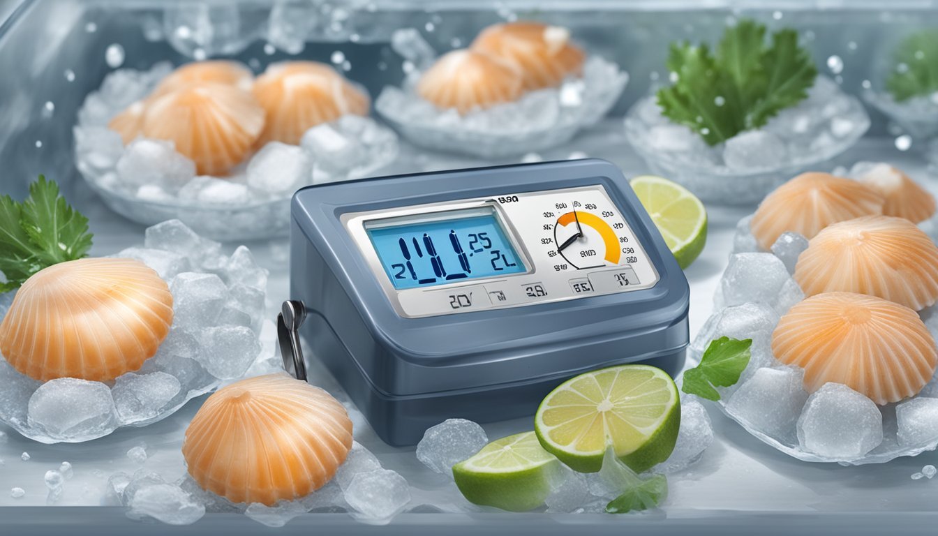 Internal Temperature for Scallops