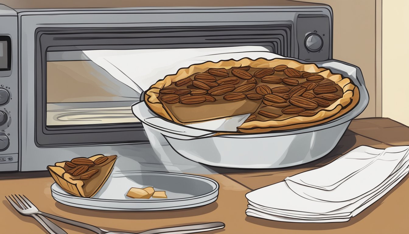 Reheating Pecan Pie in Oven