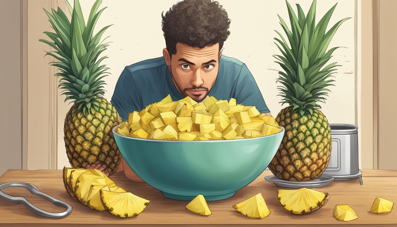 Eat Too Much Pineapple