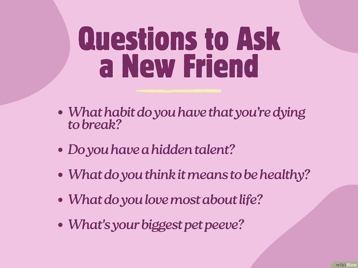 Questions to Ask About Your Best Friend