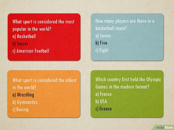 Quiz Questions About Sports with Answers