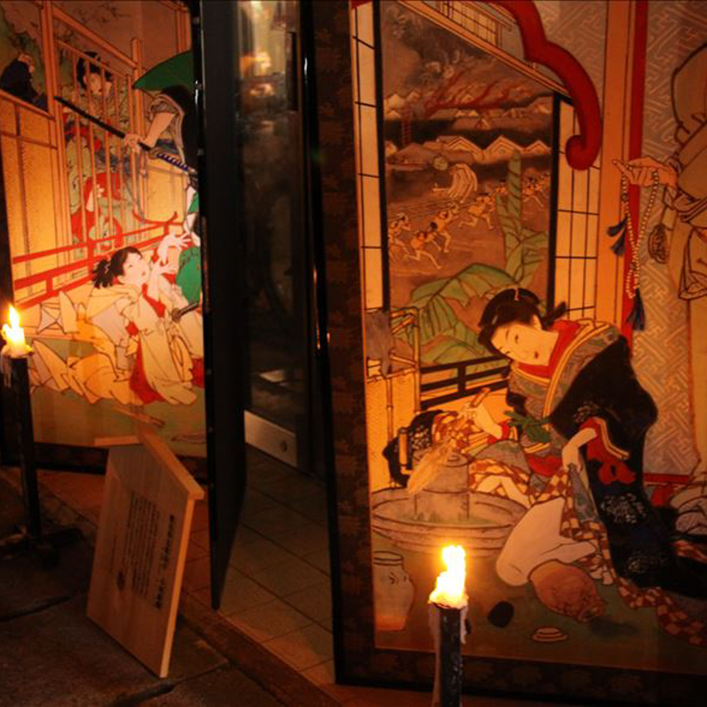 絵金祭り2026の全貌！暗闇のろうそくに血みどろ屏風が揺れる怪異