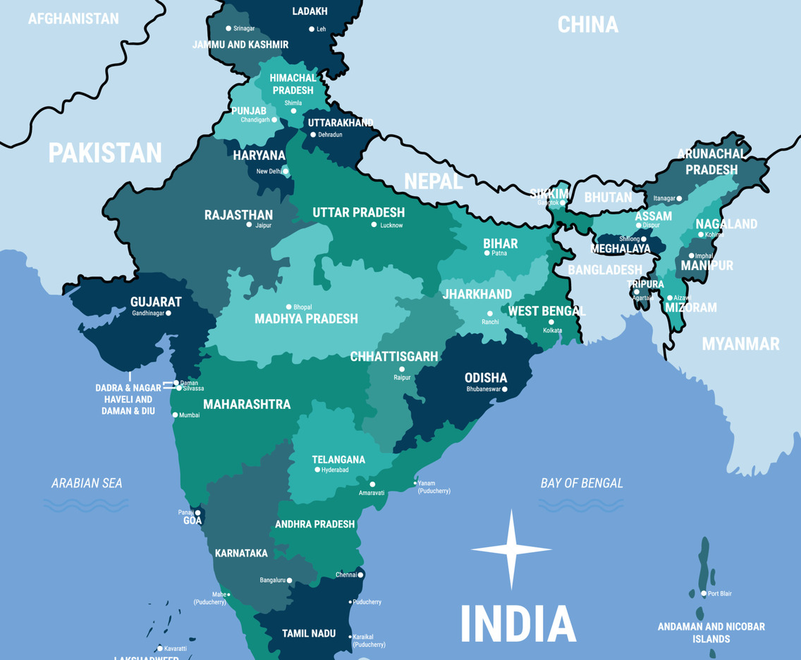 What Are the Borders of India
