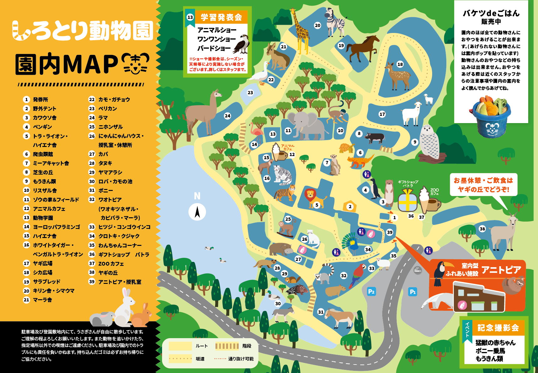 しろとり動物園が自由すぎてやばい理由！割引や所要時間も徹底解説