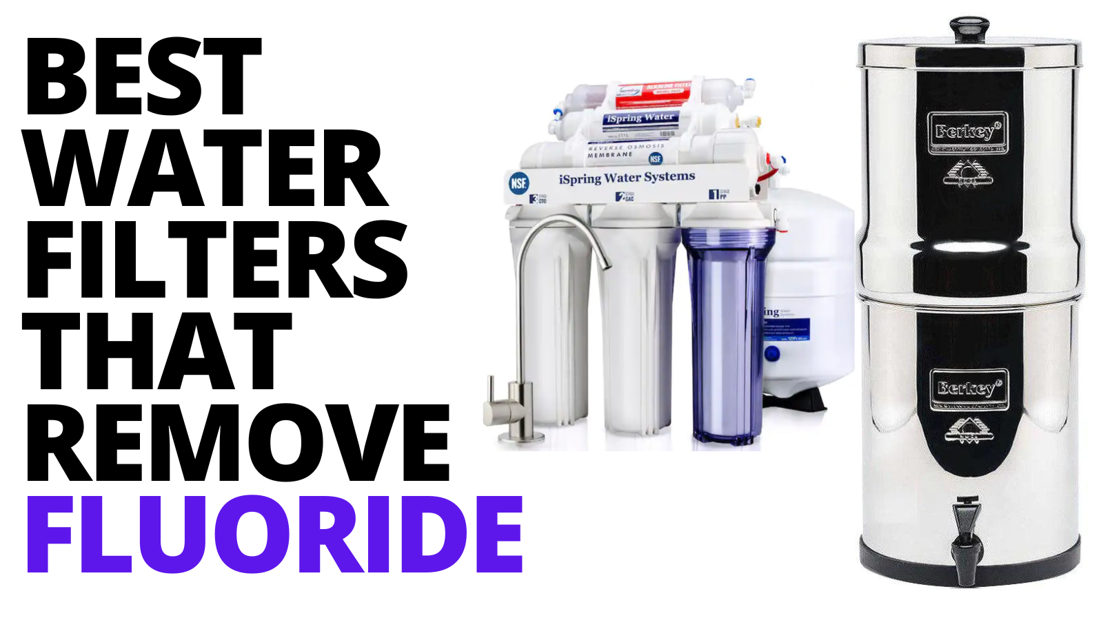 Does Water Filter Remove Fluoride