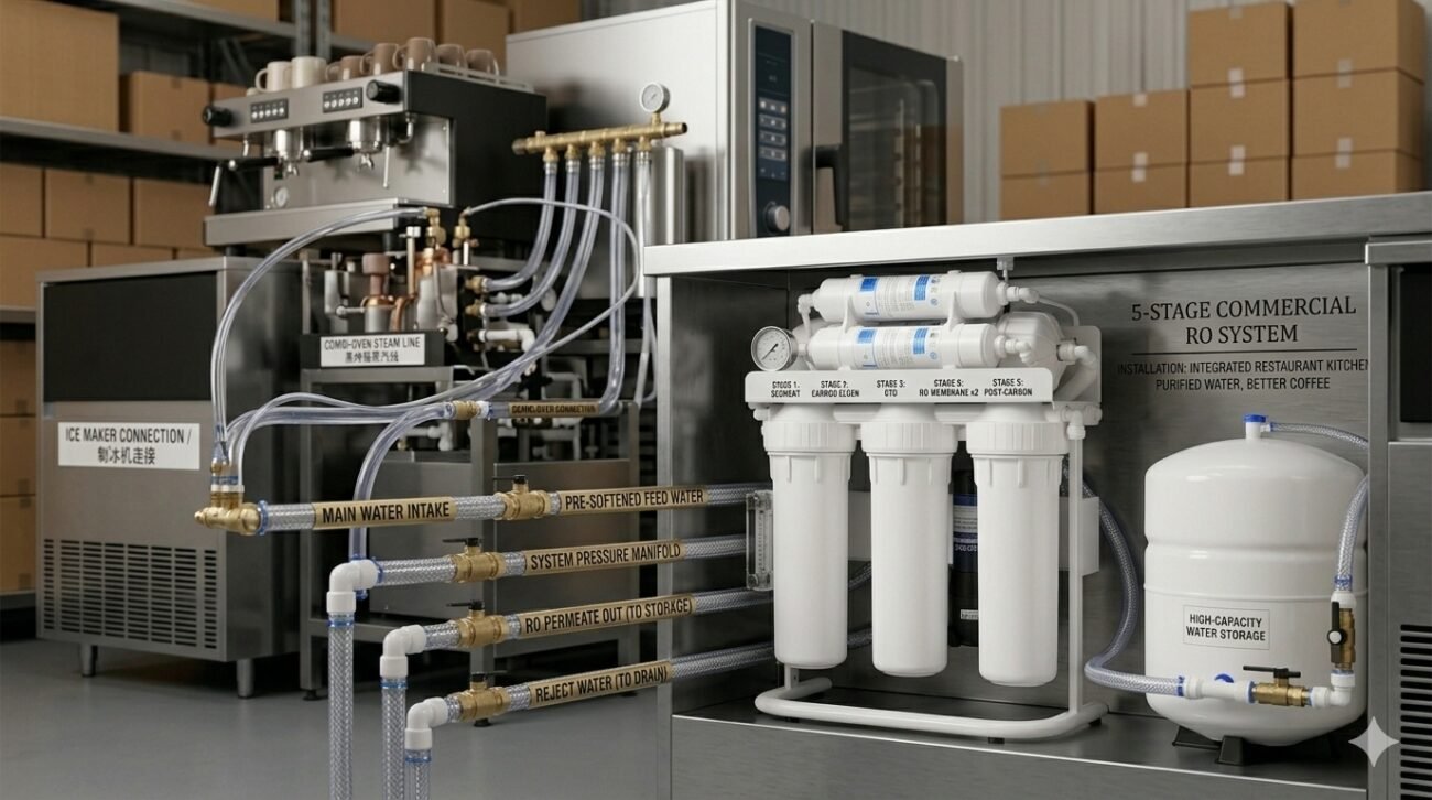 High Volume Water Filtration for Restaurants