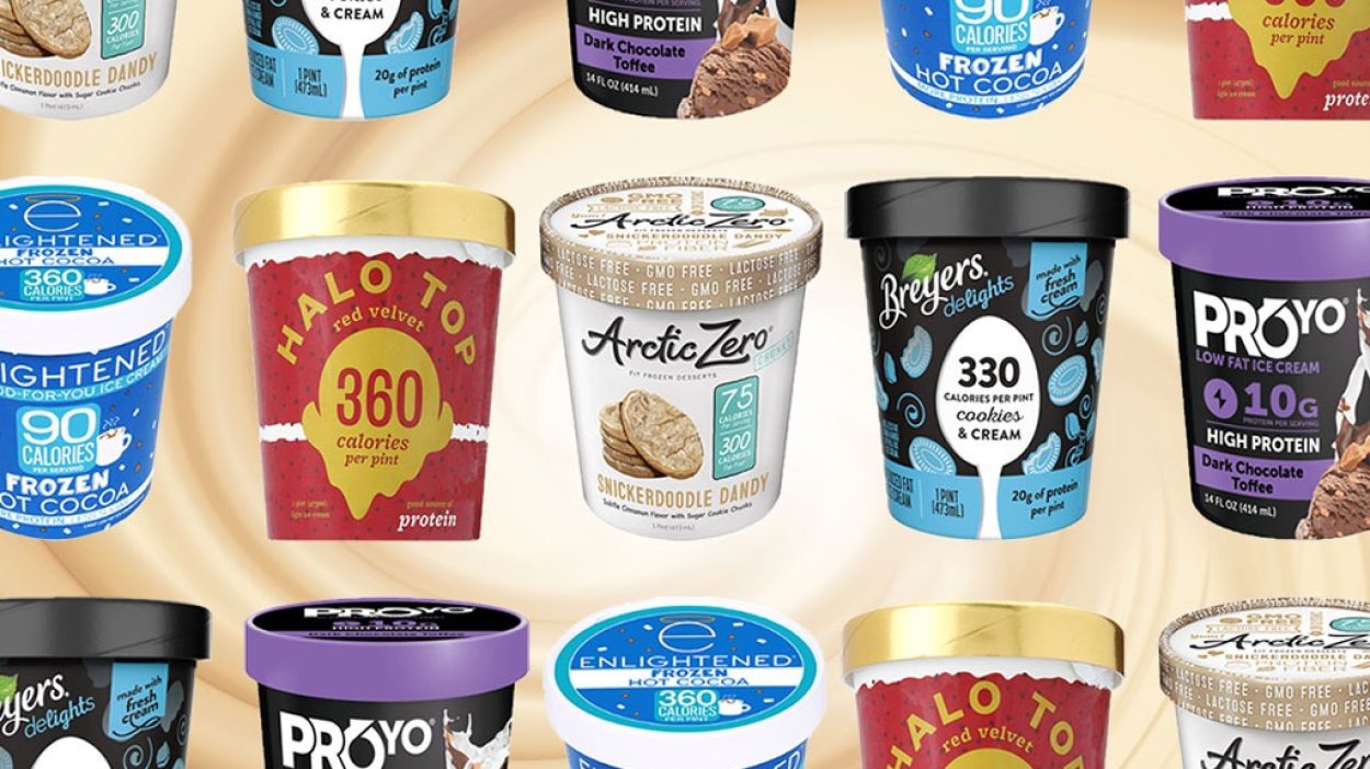 Less Calories Ice Cream