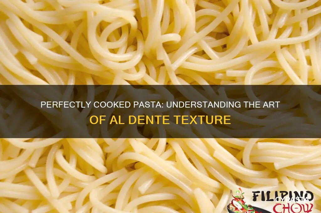 Al Dente Meaning in English