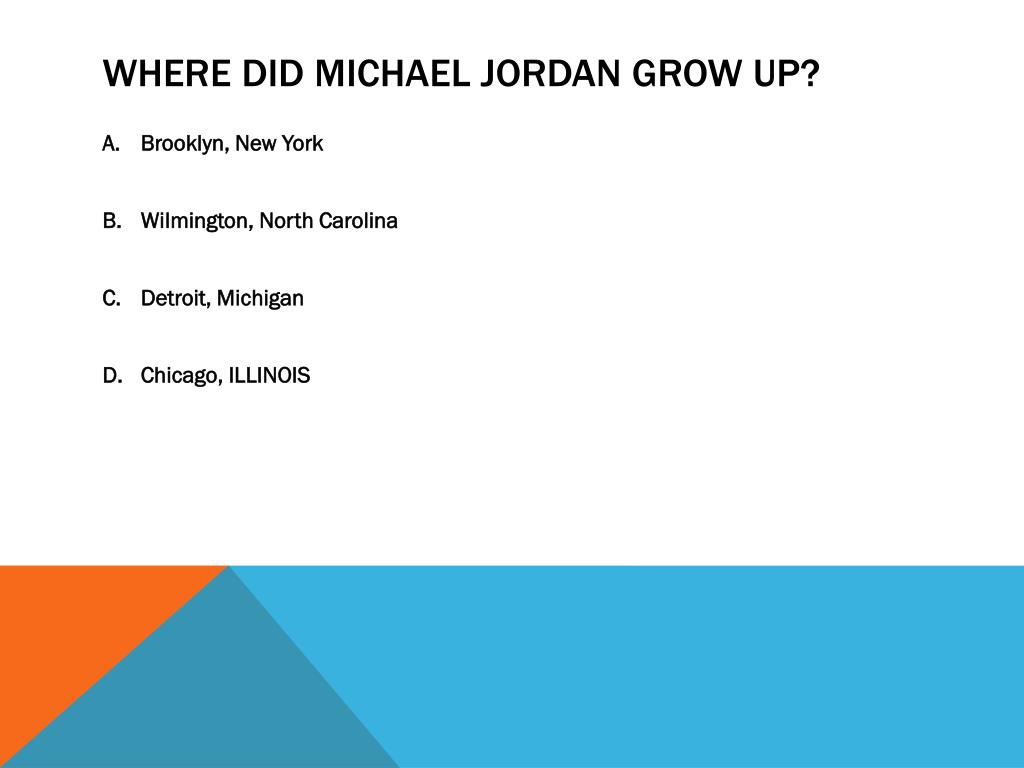 Where Did Jordan Grow Up