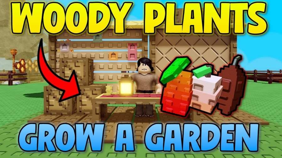 Woody Plant Grow a Garden Roblox